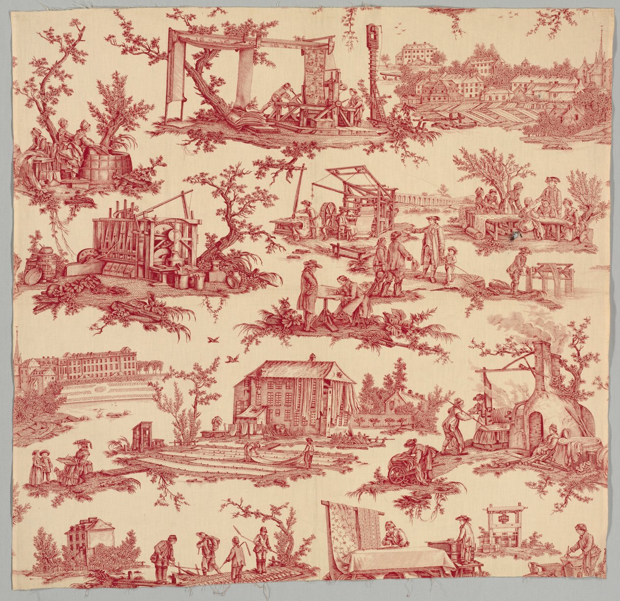 The Works of the Manufacture, c. 1790-luku. tekijältä Unbekannt