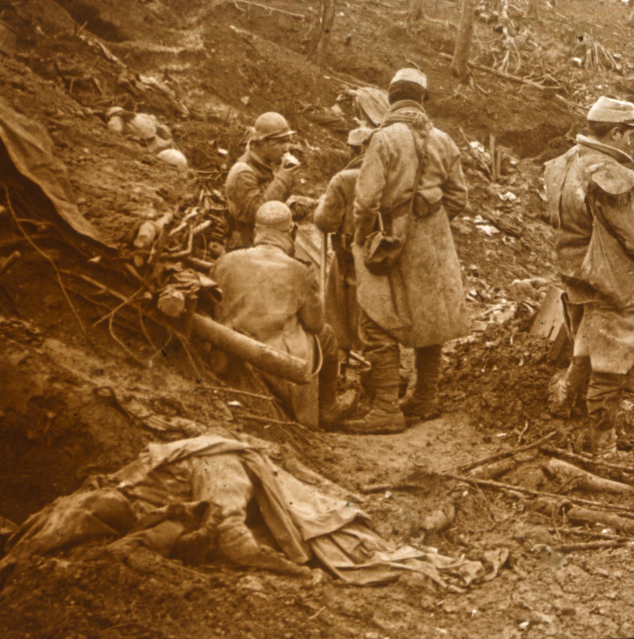 Les Eparges, Pohjois-Ranska, 1915 tekijältä Unbekannt