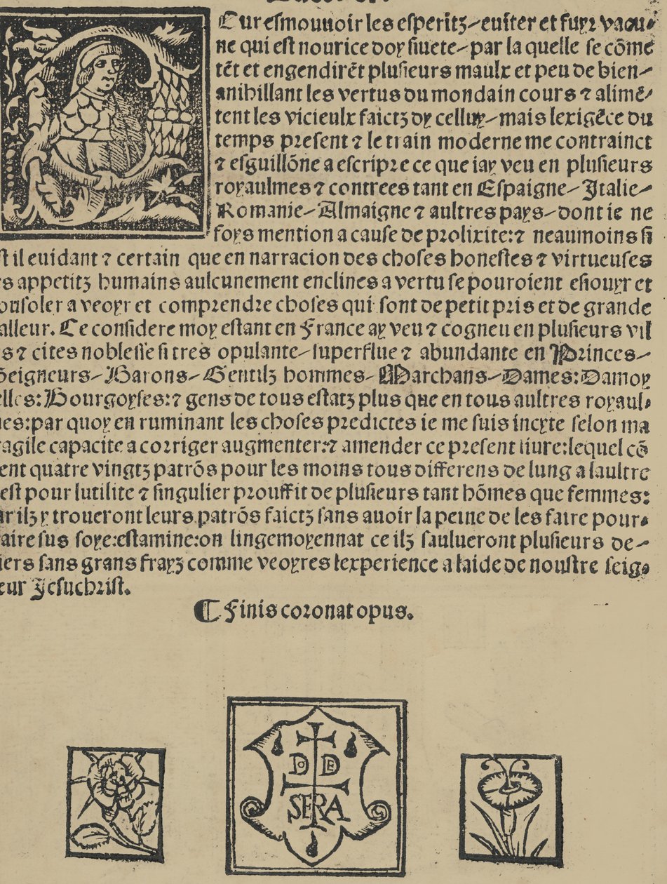 Libretto nouellamete sävelletty mestarille Domenico da Seralle ... kaikkien teosten ..., 12. huhtikuuta 1532. tekijältä Unbekannt