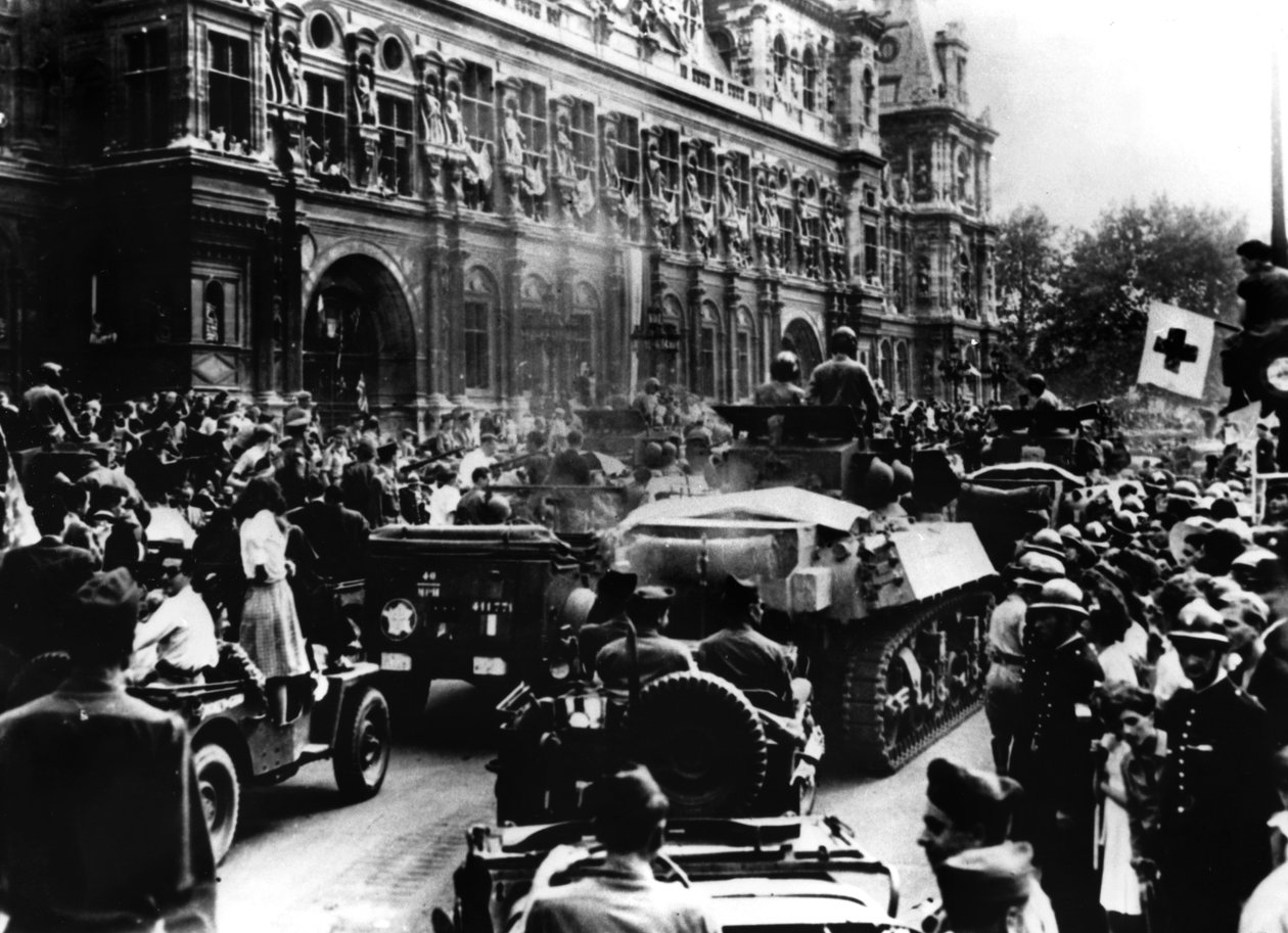 Pariisin vapauttaminen, 25. elokuuta 1944 tekijältä Unbekannt