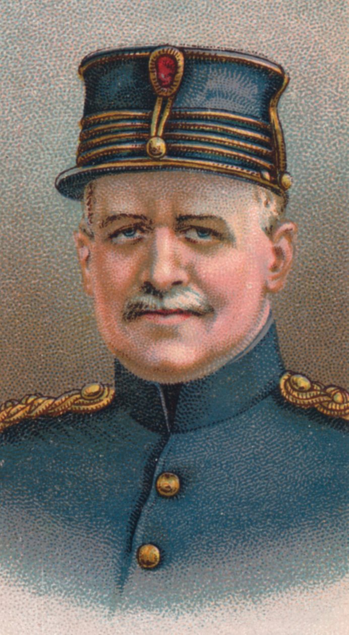 Kenraaliluutnantti Felix Maximilien Eugene Wielemans 1863-1917, esikuntapäällikkö, 1917 tekijältä Unbekannt