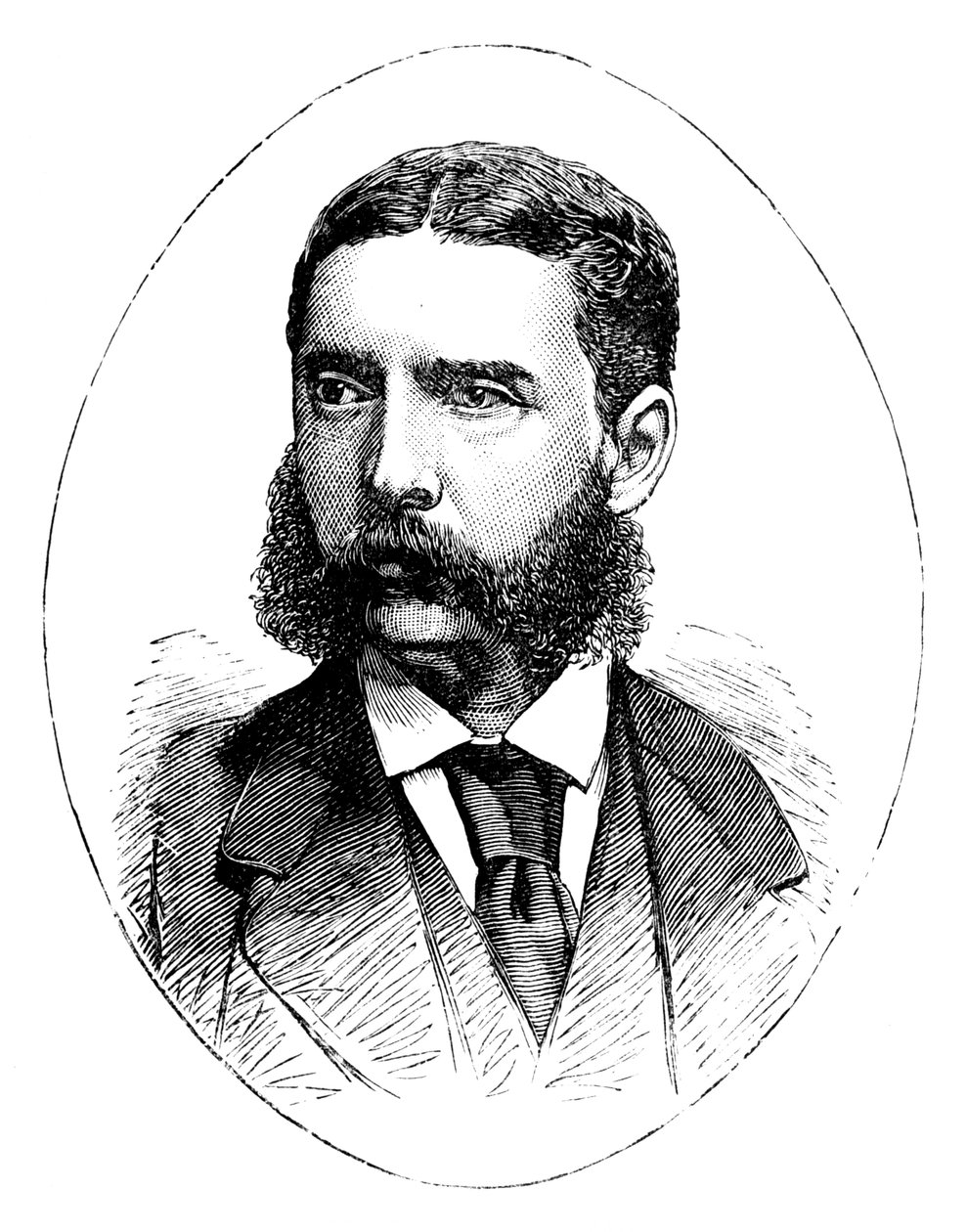 Luutnantti Bromhead, 1880. tekijältä Unbekannt