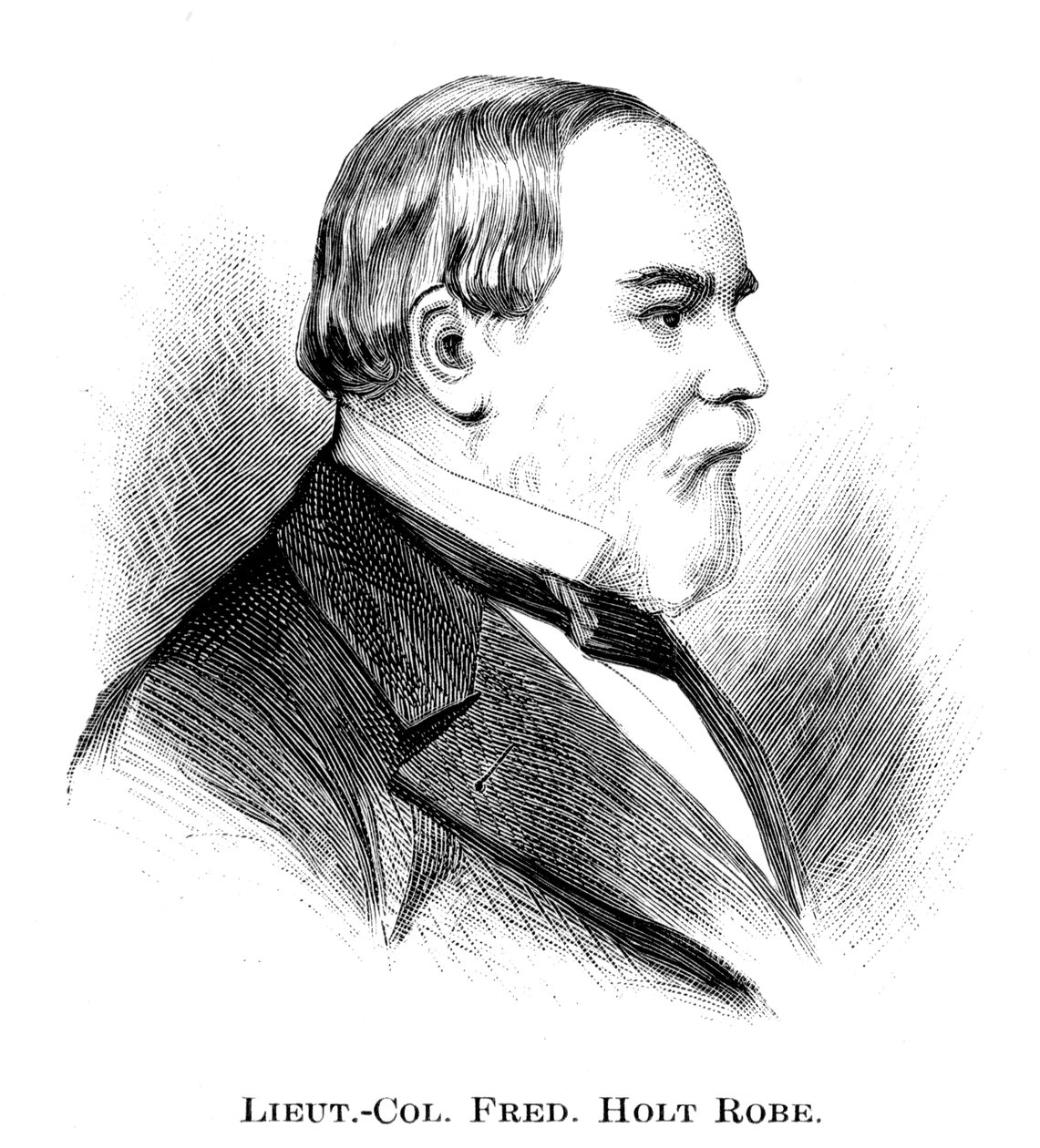 Everstiluutnantti Frederick Holt Robe, 1886 tekijältä Unbekannt