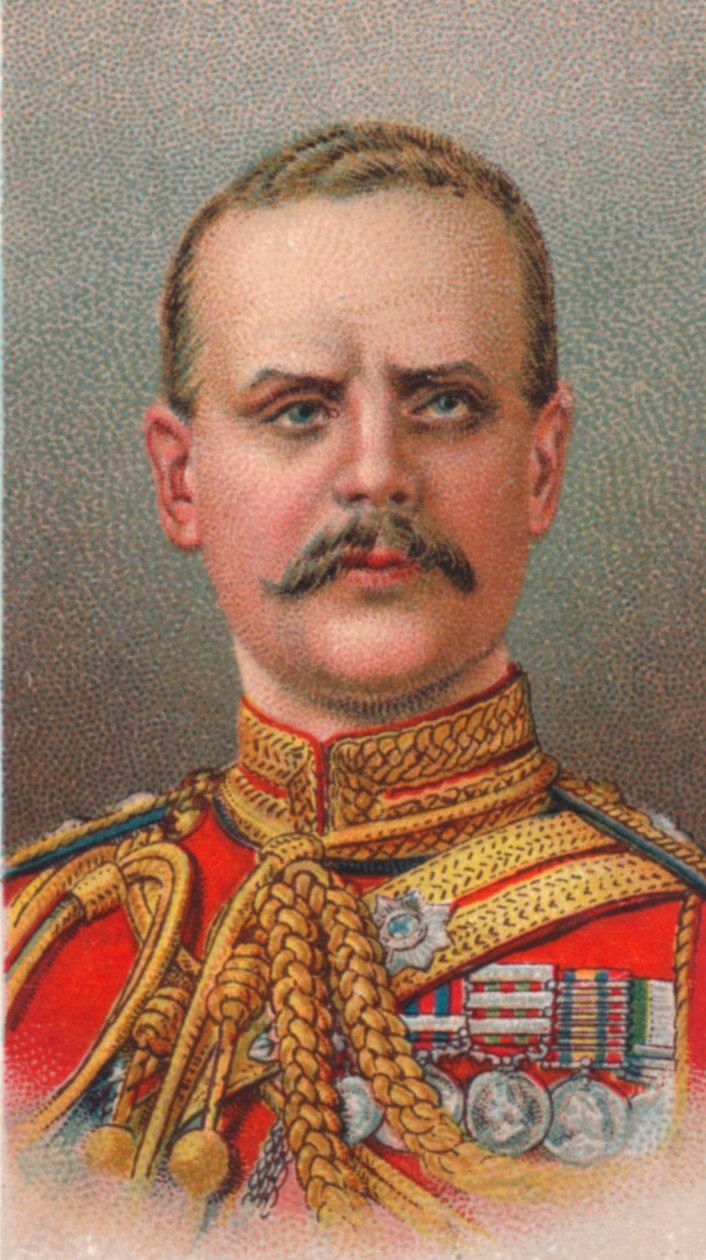 Kenraaliluutnantti William Riddell Birdwood 1865-1951, brittiläinen sotilas, ensimmäinen maailmansota, 1917 tekijältä Unbekannt