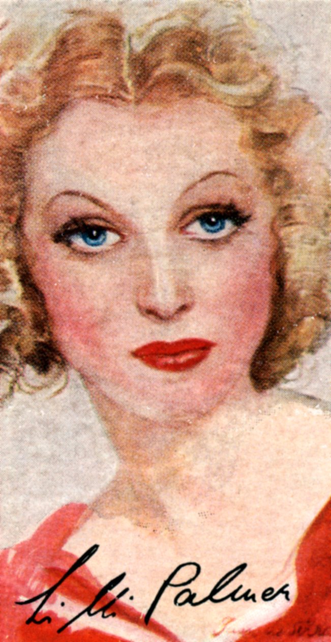 Lilli Palmer, 1914-1986, saksalaissyntyinen, kansainvälinen näyttelijä, 1900-luku tekijältä Unbekannt
