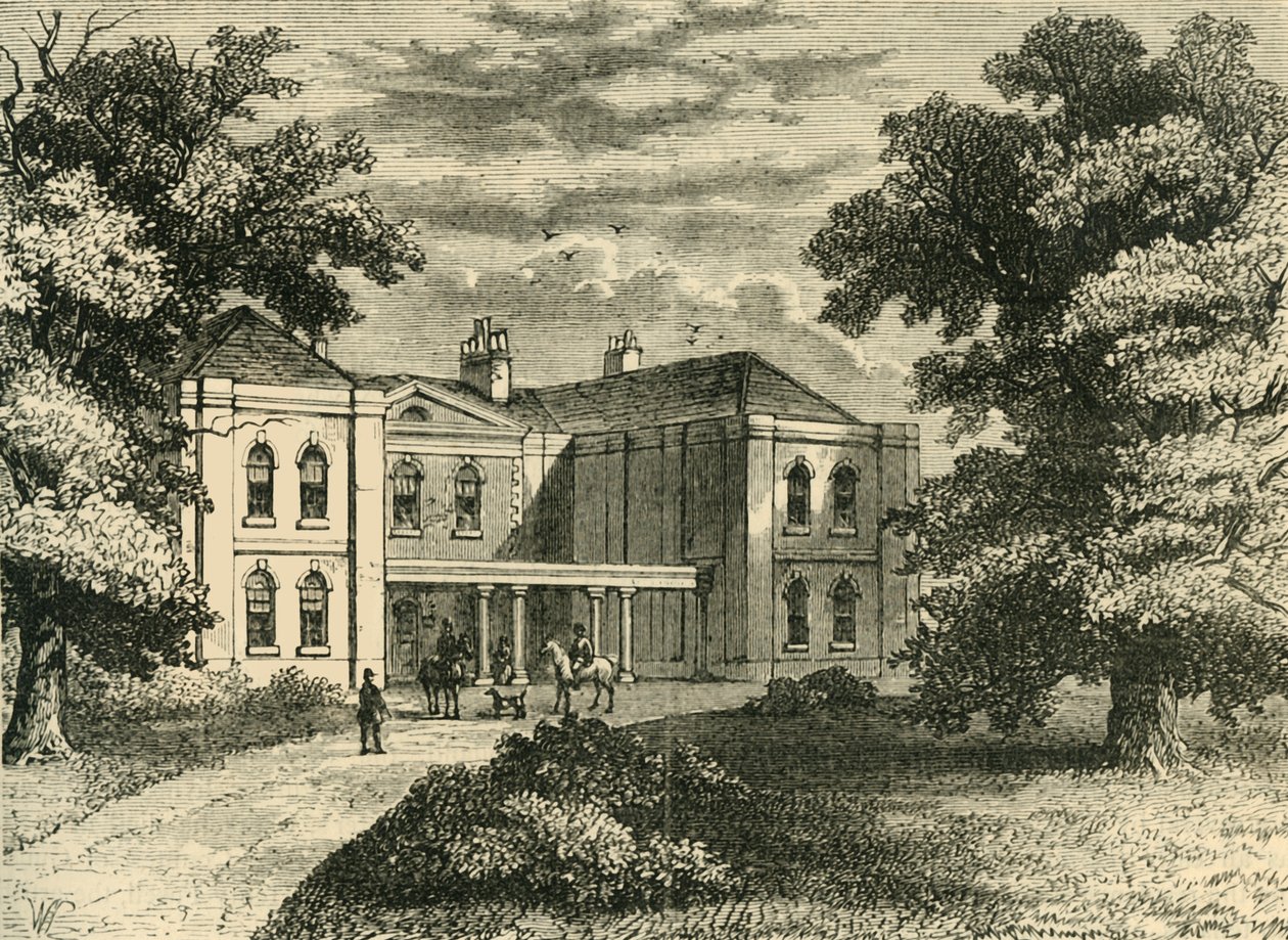 Lime Grove, Putney, vuonna 1810, c1878. tekijältä Unbekannt