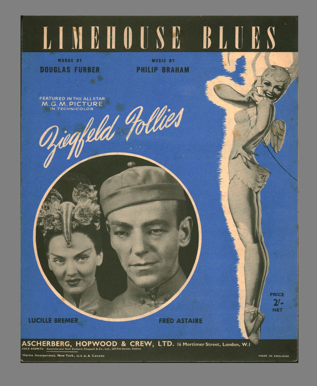 Limehouse Blues, nuotit, 1945. tekijältä Unbekannt