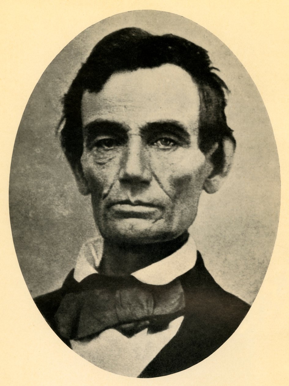 Lincoln, 1858, 1930. tekijältä Unbekannt