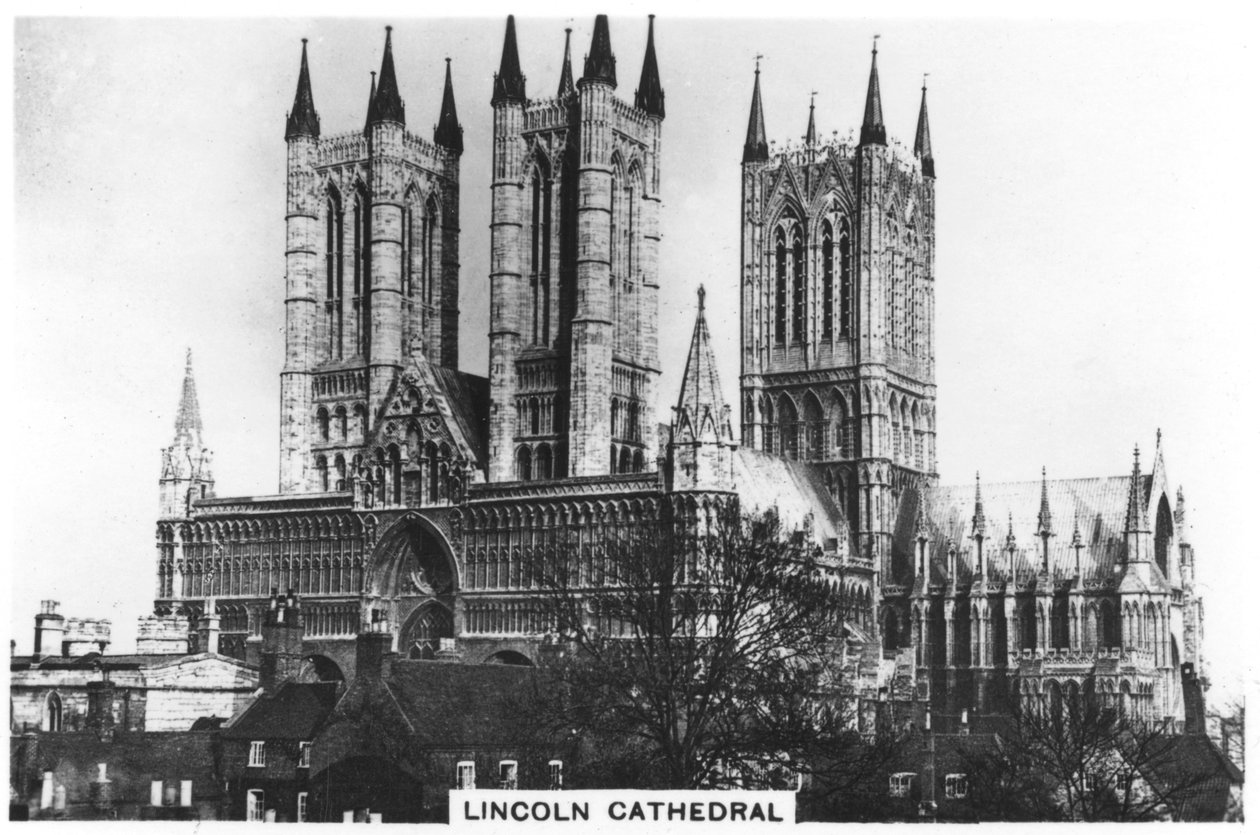 Lincolnin katedraali, 1936 tekijältä Unbekannt