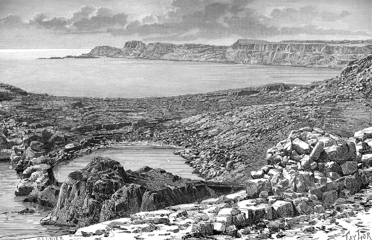 Lindos Bay, Rodos, Kreikka, 1890 tekijältä Unbekannt