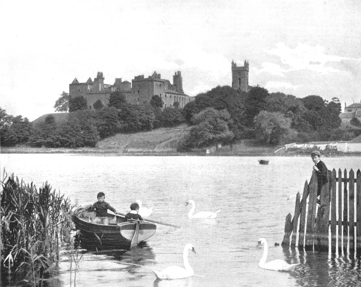 Linlithgow Palace, West Lothian, Skotlanti, 1894. tekijältä Unbekannt