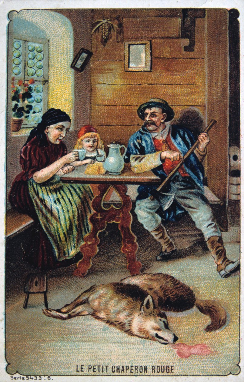 Punahilkka, 1800-luku tekijältä Unbekannt