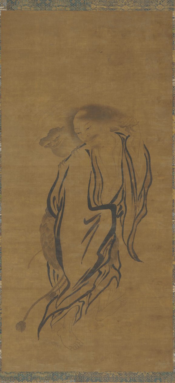 Liu Hai kolmijalkaisen rupikonnan kanssa, Ming-dynastia, 1500-luku. tekijältä Unbekannt