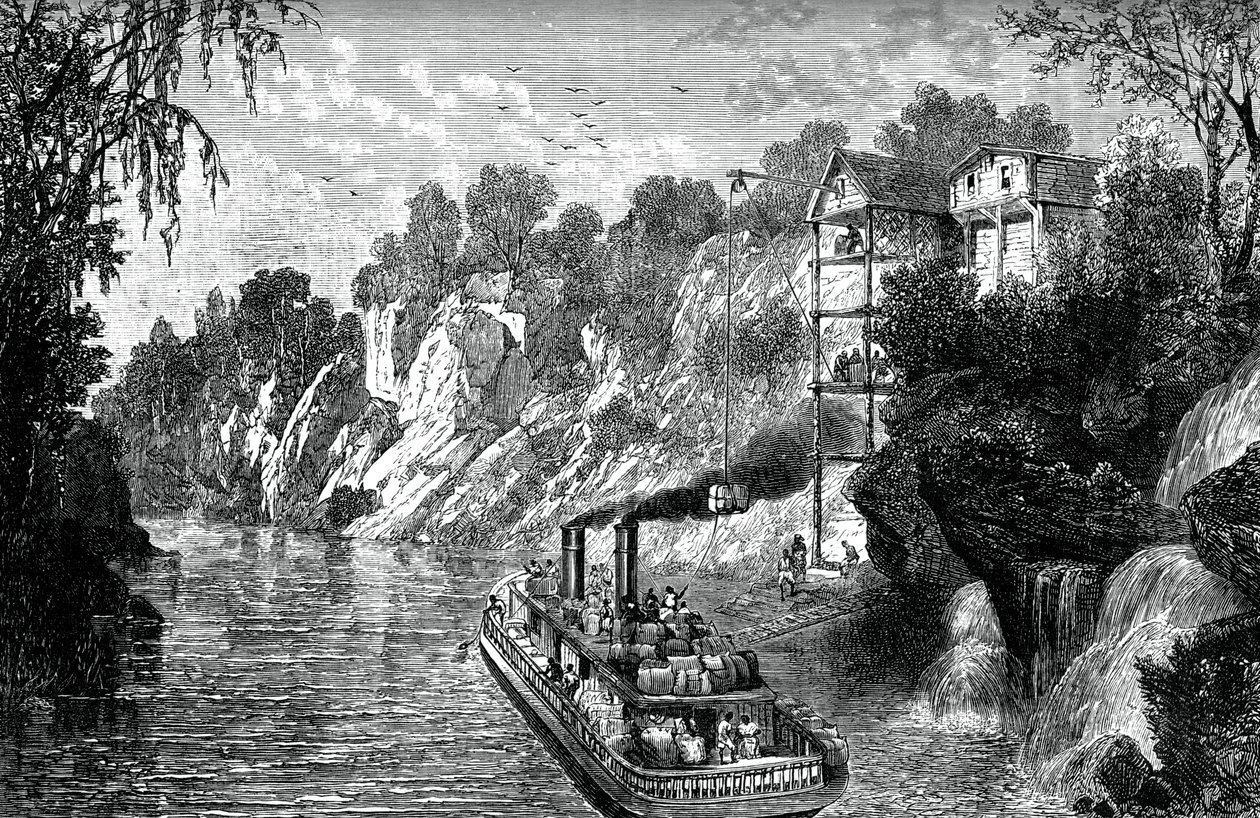 Ladataan puuvillahöyrystin, c1880 tekijältä Unbekannt