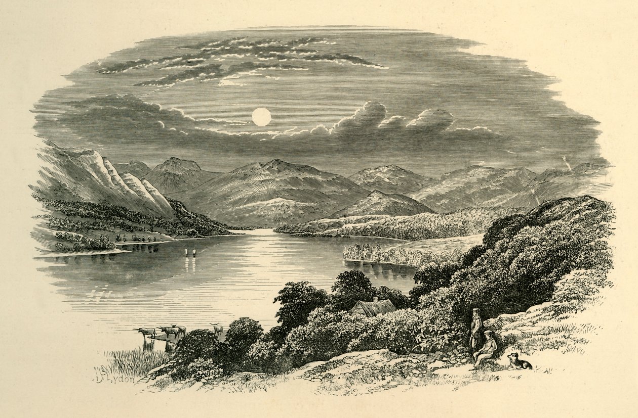 Loch Awe, 1890. tekijältä Unbekannt