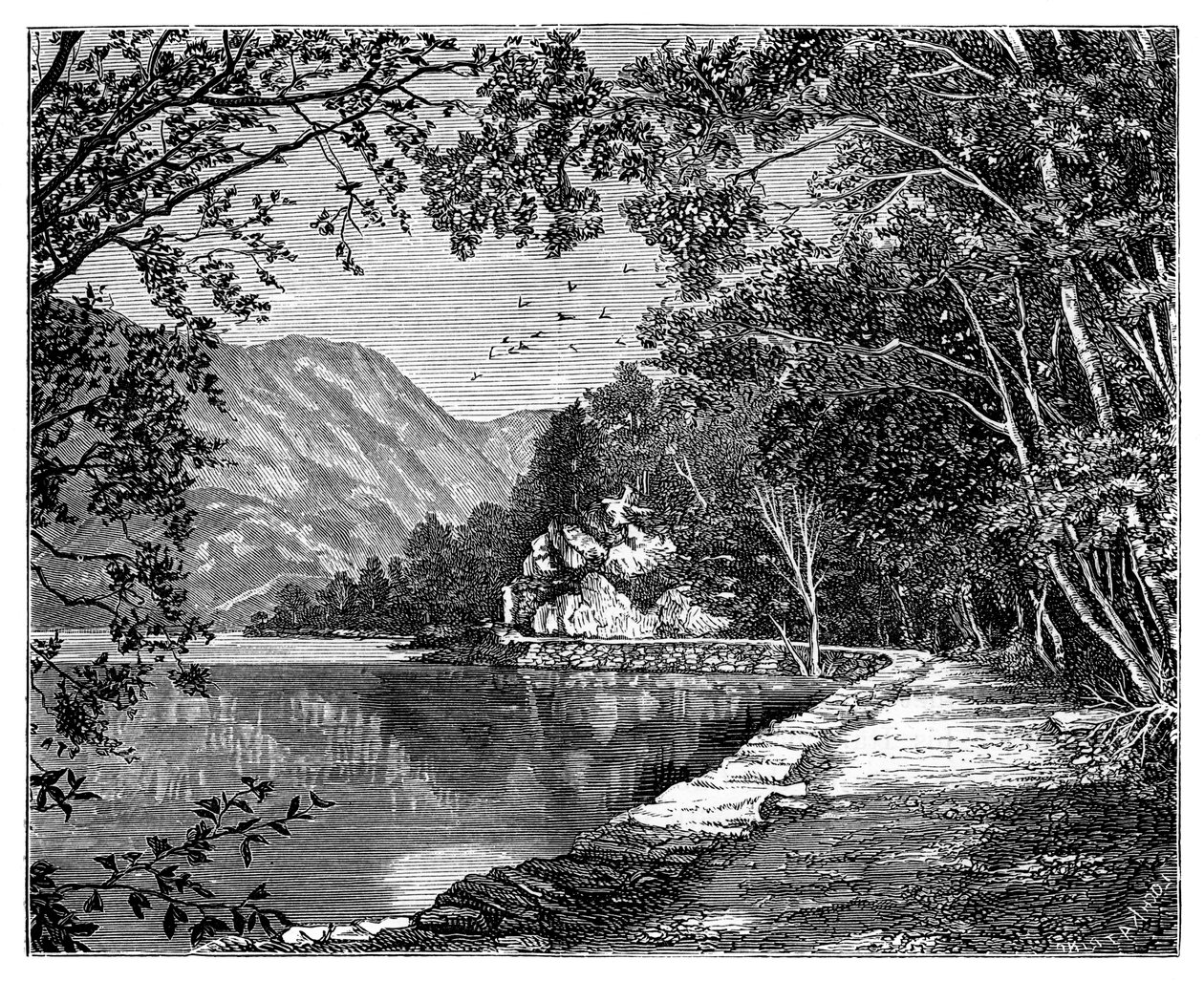 Loch Katrine, Skotlanti tekijältä Unbekannt