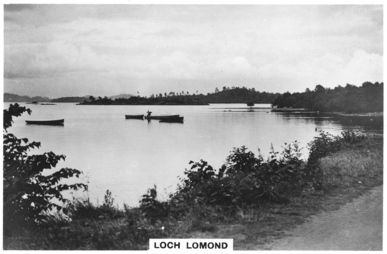 Loch Lomond, Skotlanti, 1937 tekijältä Unbekannt