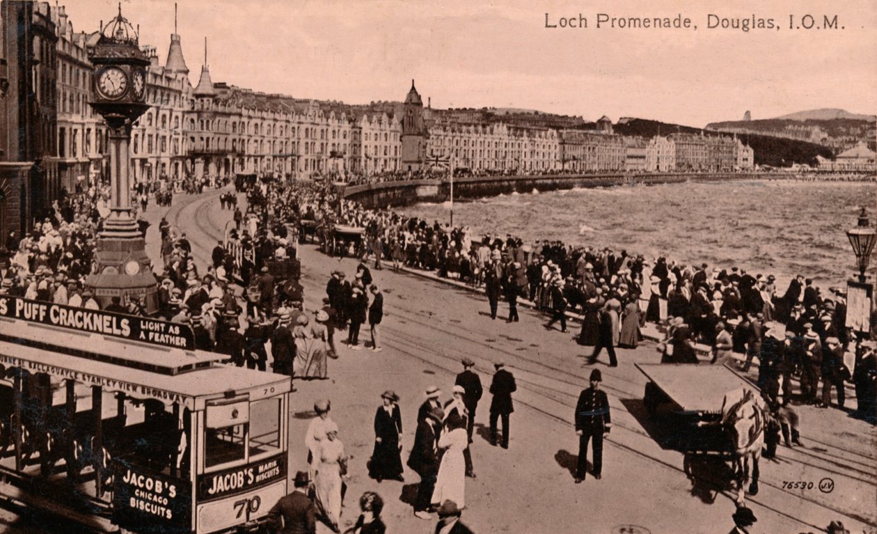Loch Promenade, Douglas, Mansaari, vuodelta 1920 tekijältä Unbekannt