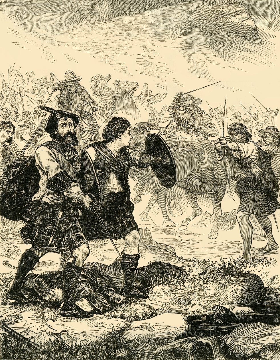 Lochiel Killiecrankiella, 1881. tekijältä Unbekannt
