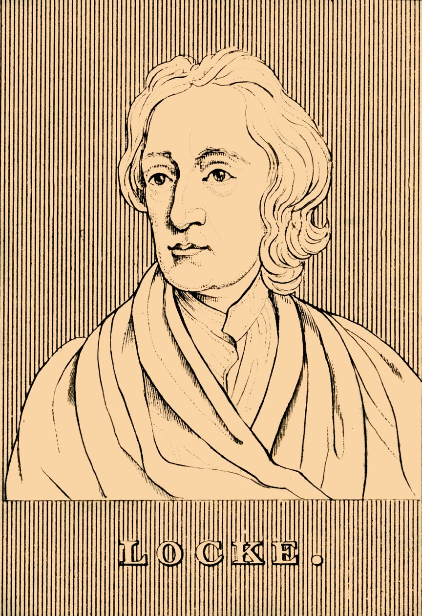 Locke, 1632-1704, 1830. tekijältä Unbekannt