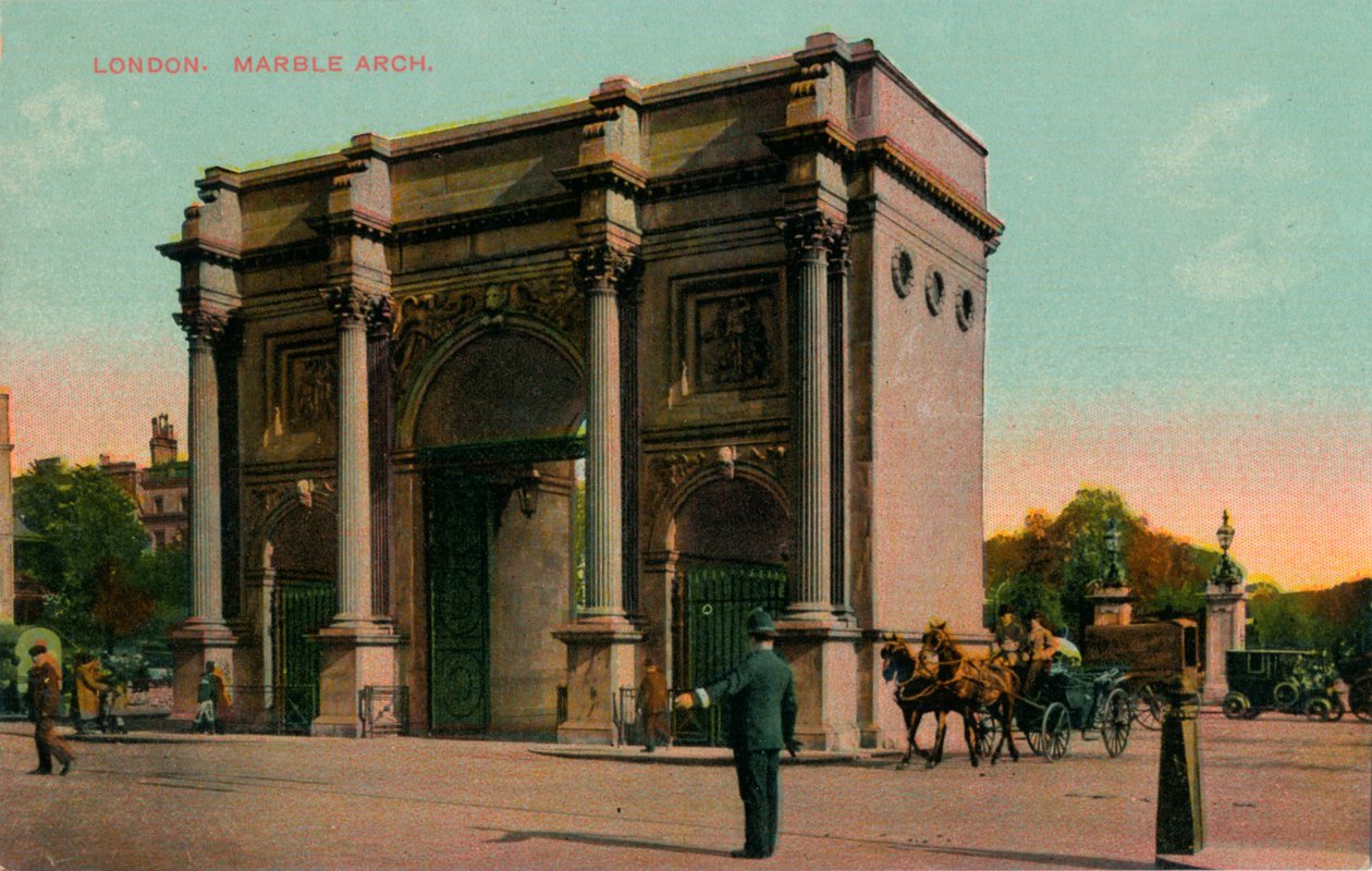 Lontoo, Marble Arch, 1906 tekijältä Unbekannt