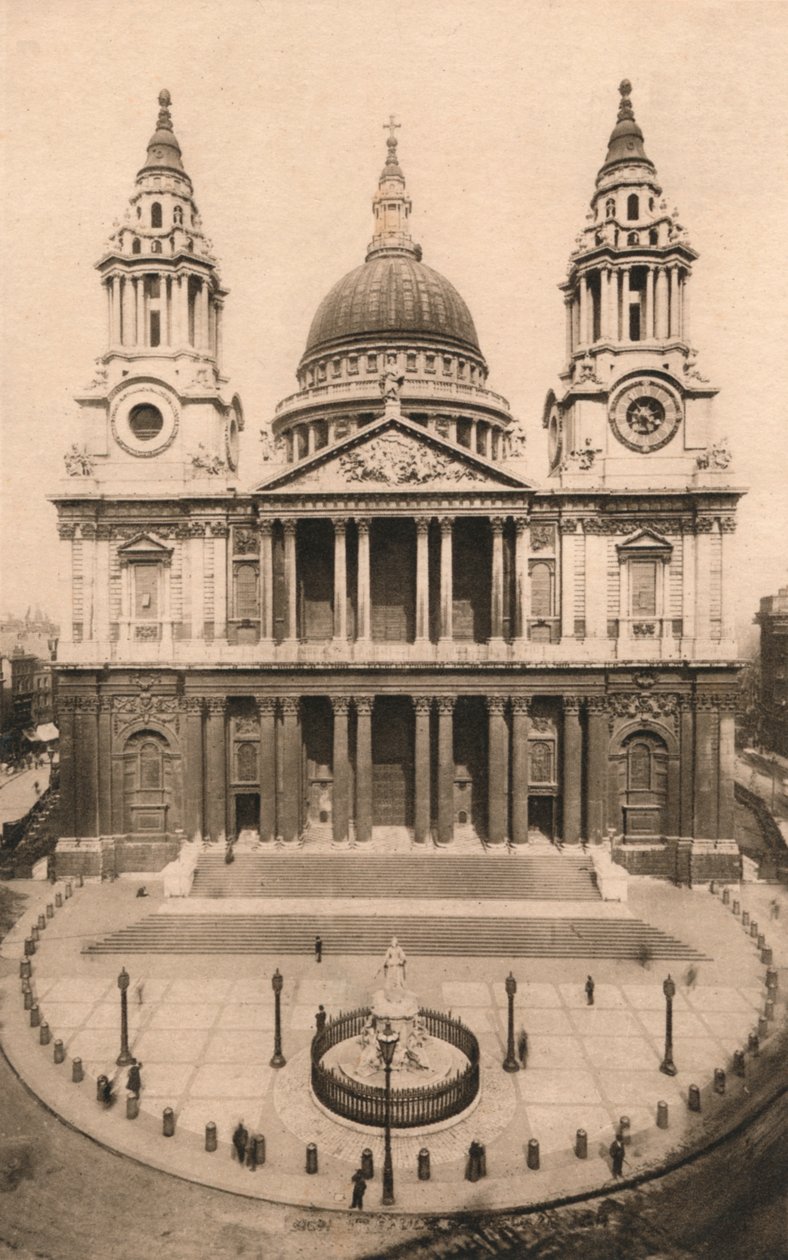 Lontoo, St. Pauls Cathedral, 1924, c1900-1930 tekijältä Unbekannt