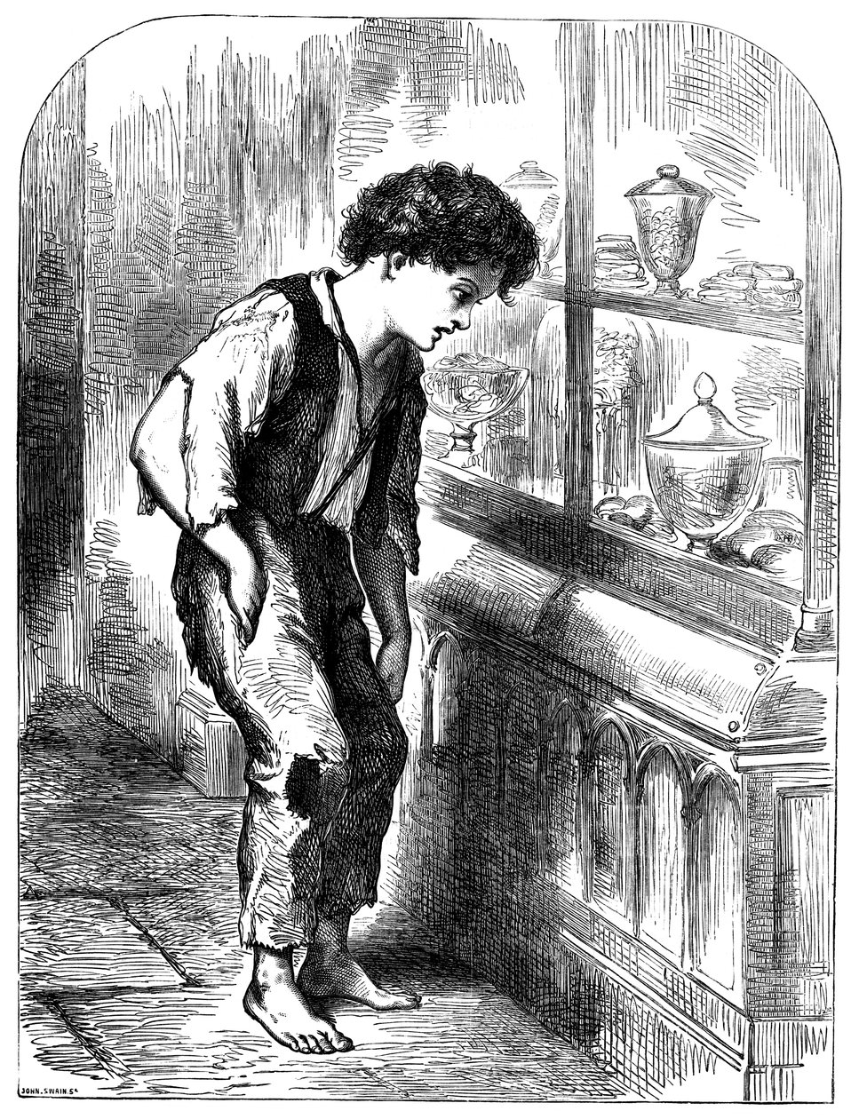 London Street Arab, 1883 tekijältä Unbekannt