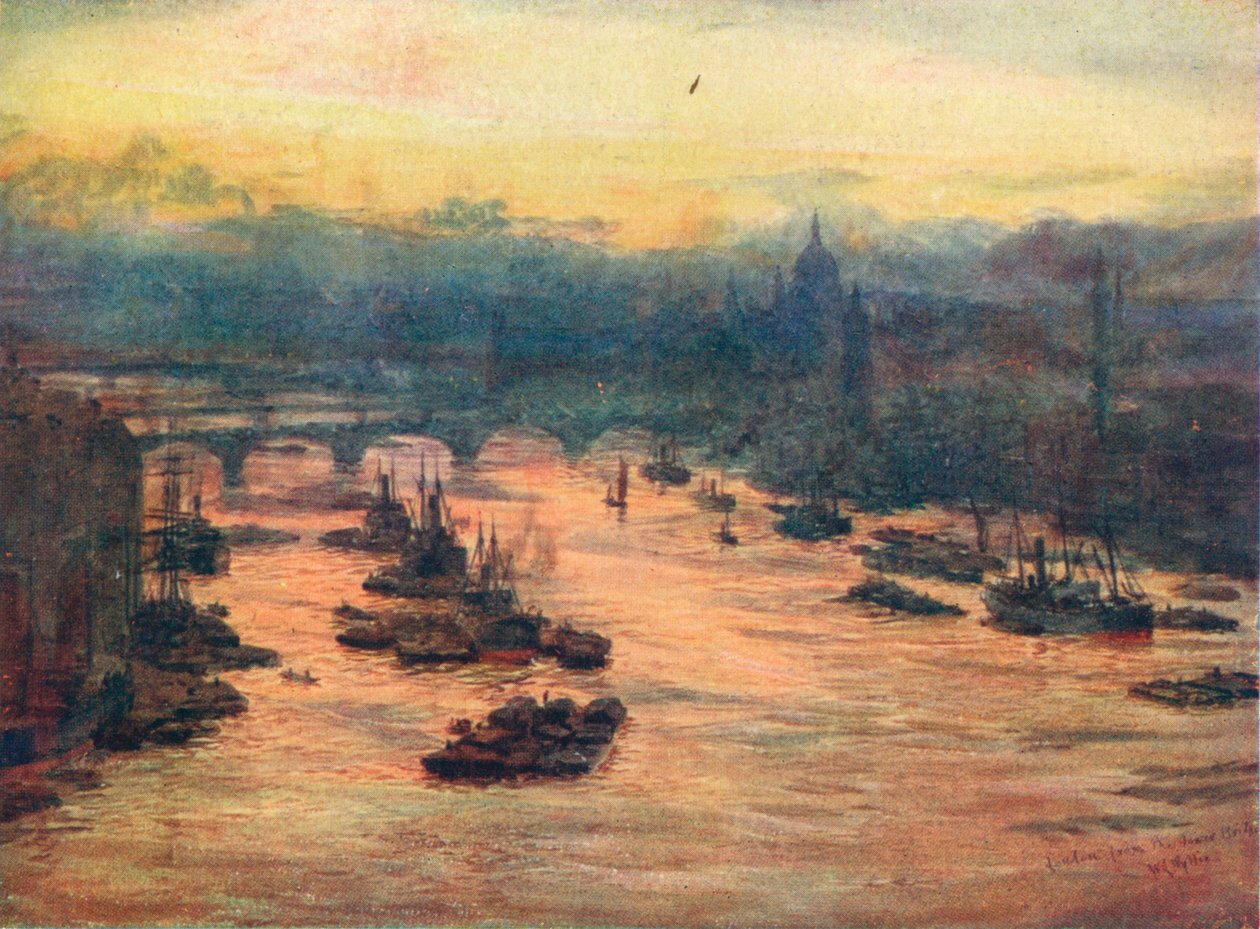 Lontoo, Tower Bridge, 1905 1906 tekijältä Unbekannt