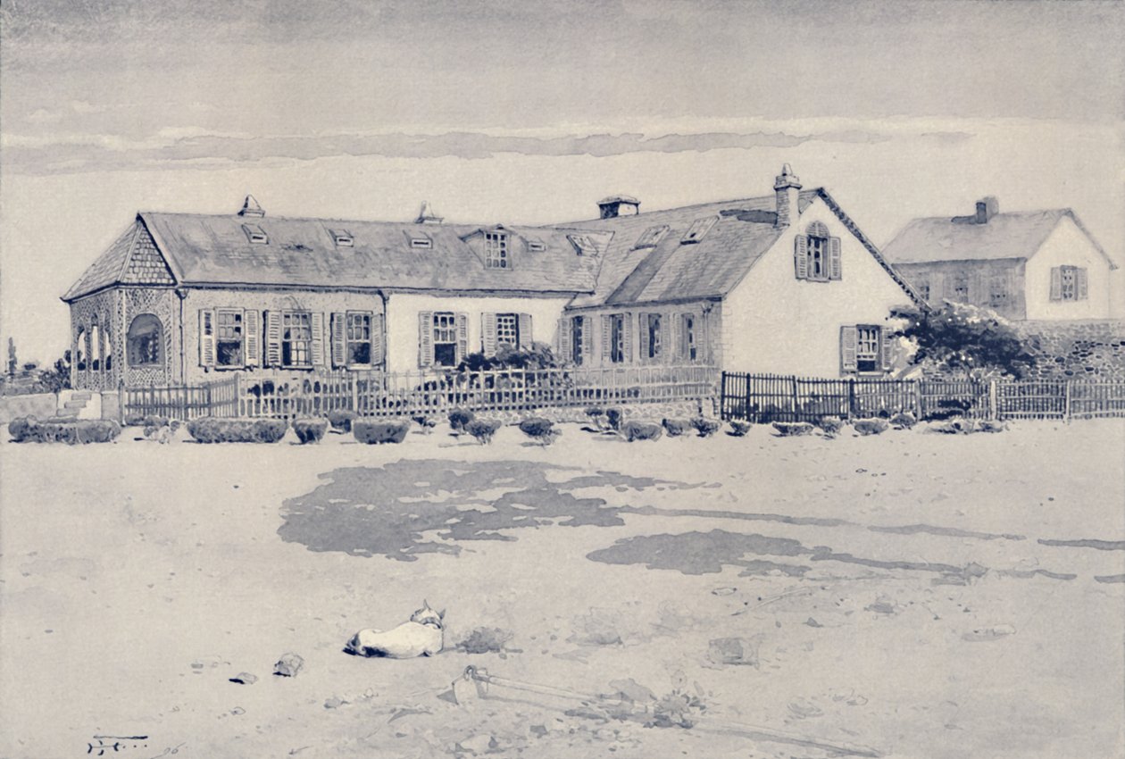 Longwood, Napoleons Residence St. Helena, 1896 tekijältä Unbekannt