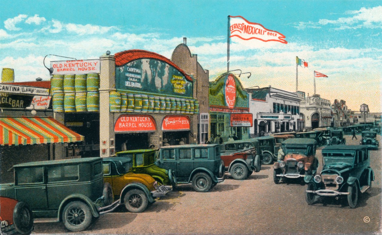 Katse pohjoiseen Main Streetillä, vuodelta 1939 tekijältä Unbekannt