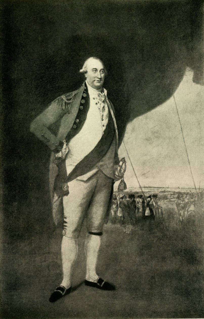 Lord Cornwallis kenraalikuvernöörinä, 1793, 1925. tekijältä Unbekannt