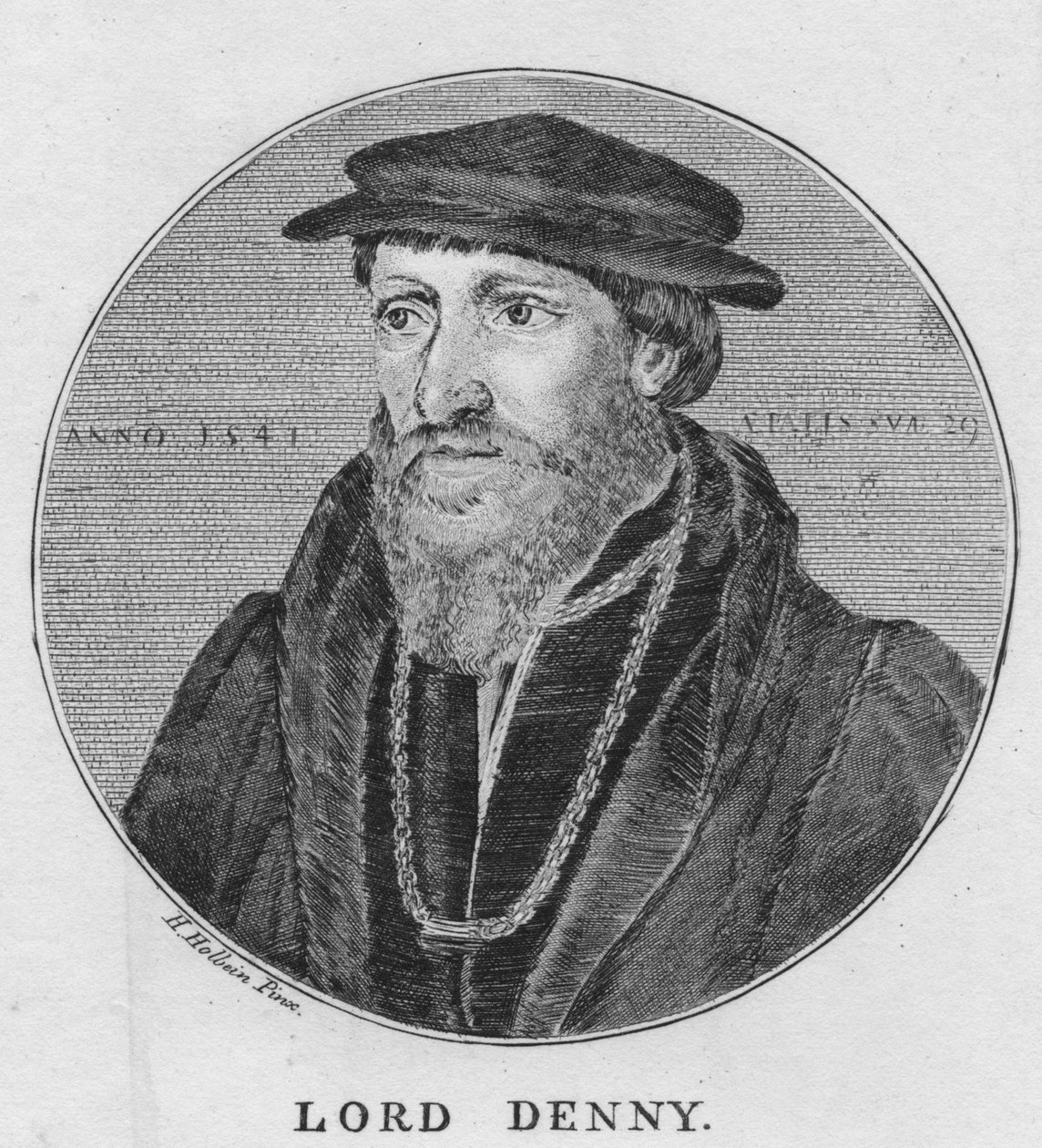 Lordi Denny, 1541, 1800-luvun alku. tekijältä Unbekannt