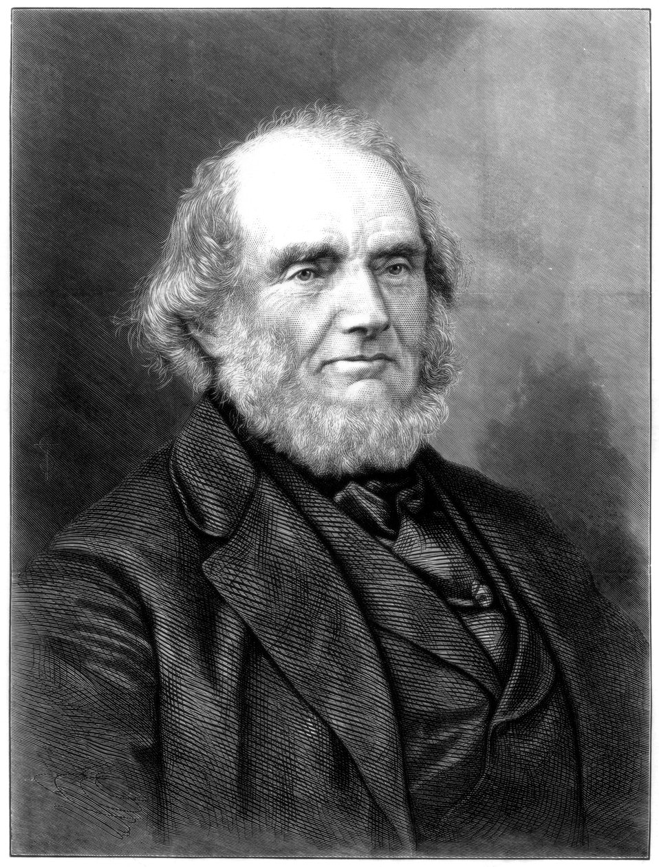 Lord John Russell, brittiläinen whig ja liberaali valtiomies, 1875 tekijältä Unbekannt