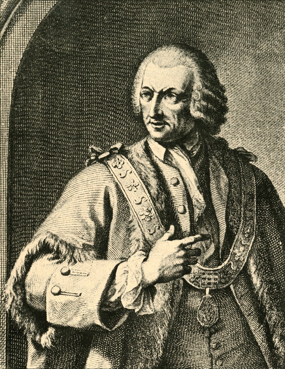 Lord Mayor Beckford, 1709-1770, c1771, 1925. tekijältä Unbekannt