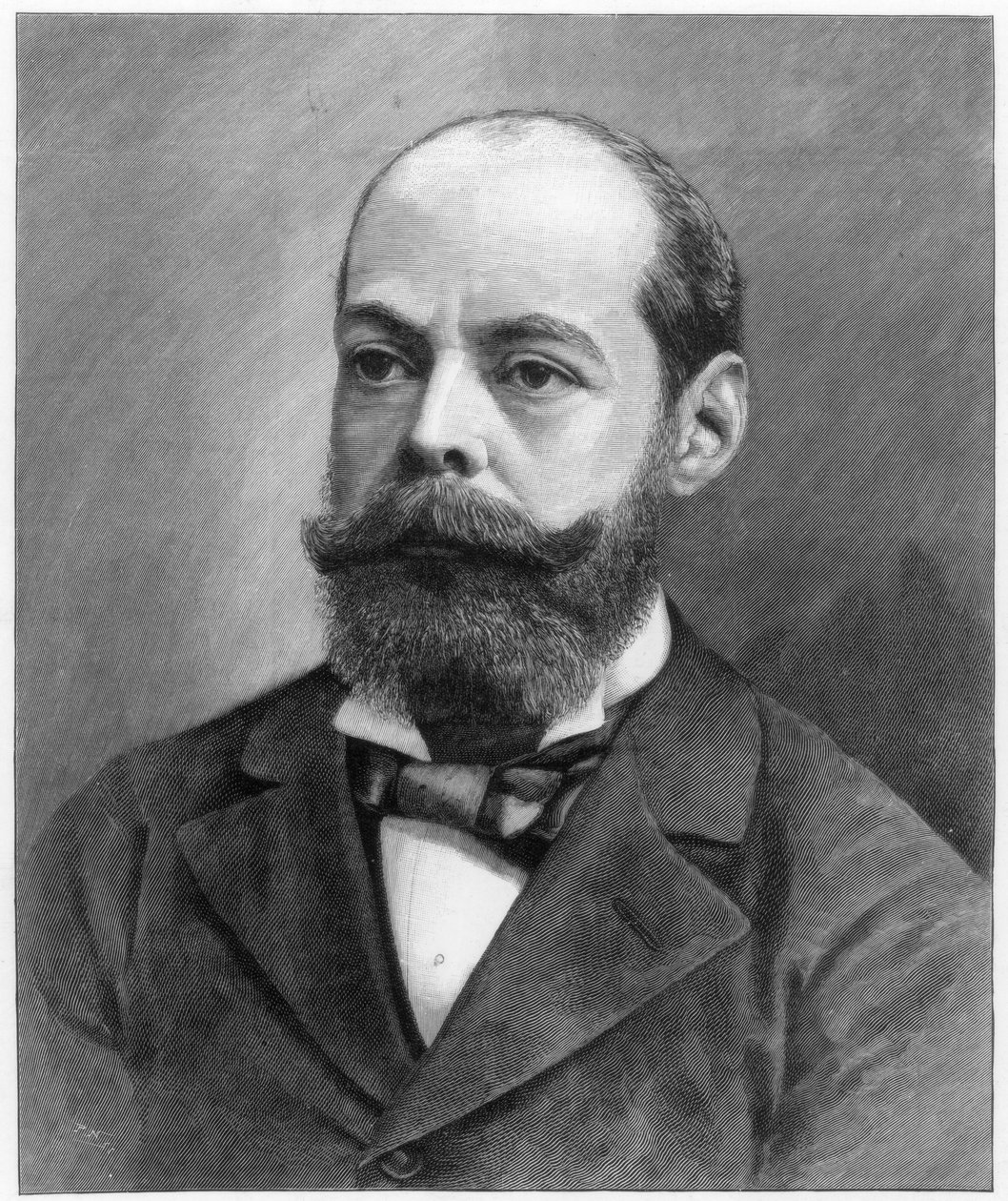 Lord Randolph Henry Spencer Churchill, brittiläinen valtiomies, 1895 tekijältä Unbekannt
