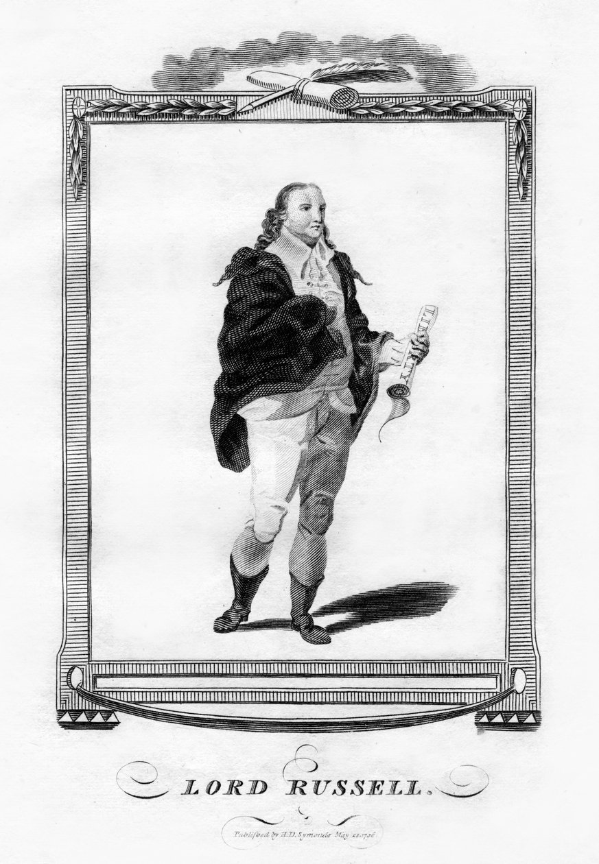 Lord Russell, englantilainen poliitikko, 1796 tekijältä Unbekannt