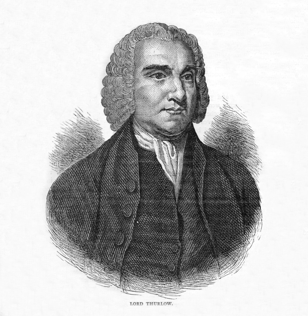 Lord Thurlow, brittiläinen lakimies ja tory-poliitikko, c1800 1878 tekijältä Unbekannt