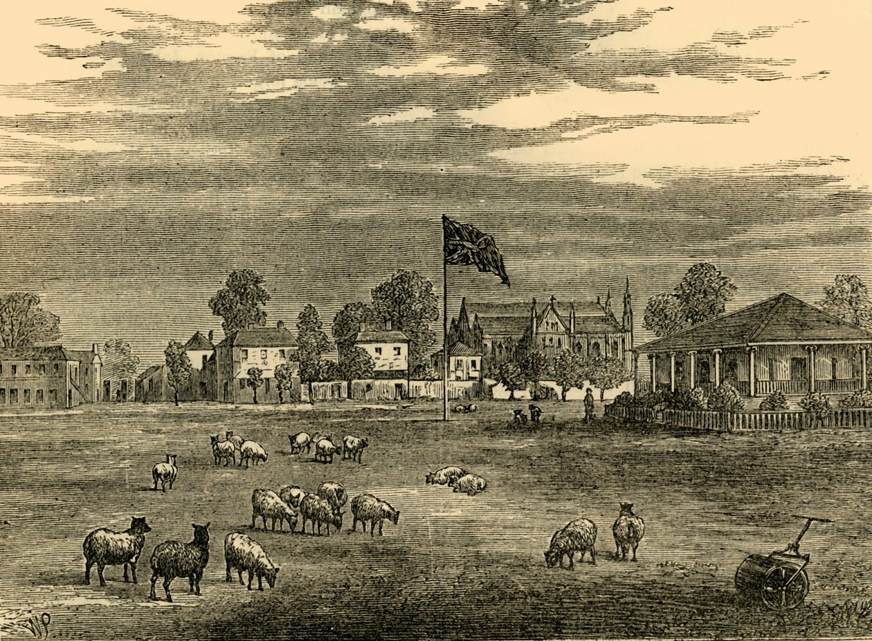 Lords Ground vuonna 1837, n. 1876. tekijältä Unbekannt