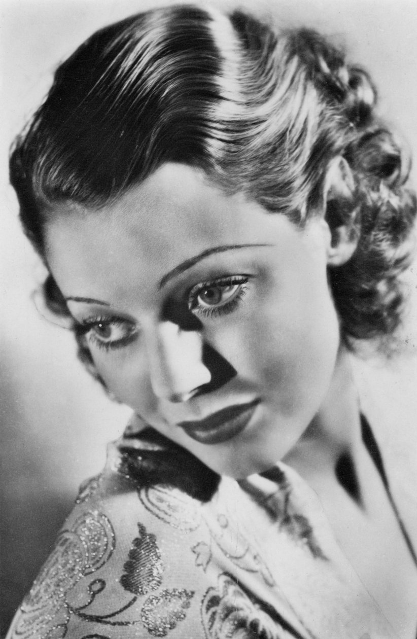 Loretta Young, yhdysvaltalainen näyttelijä, 1930-luku tekijältä Unbekannt