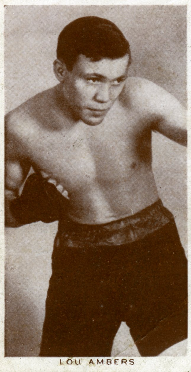 Lou Ambers, yhdysvaltalainen nyrkkeilijä, 1938 tekijältä Unbekannt
