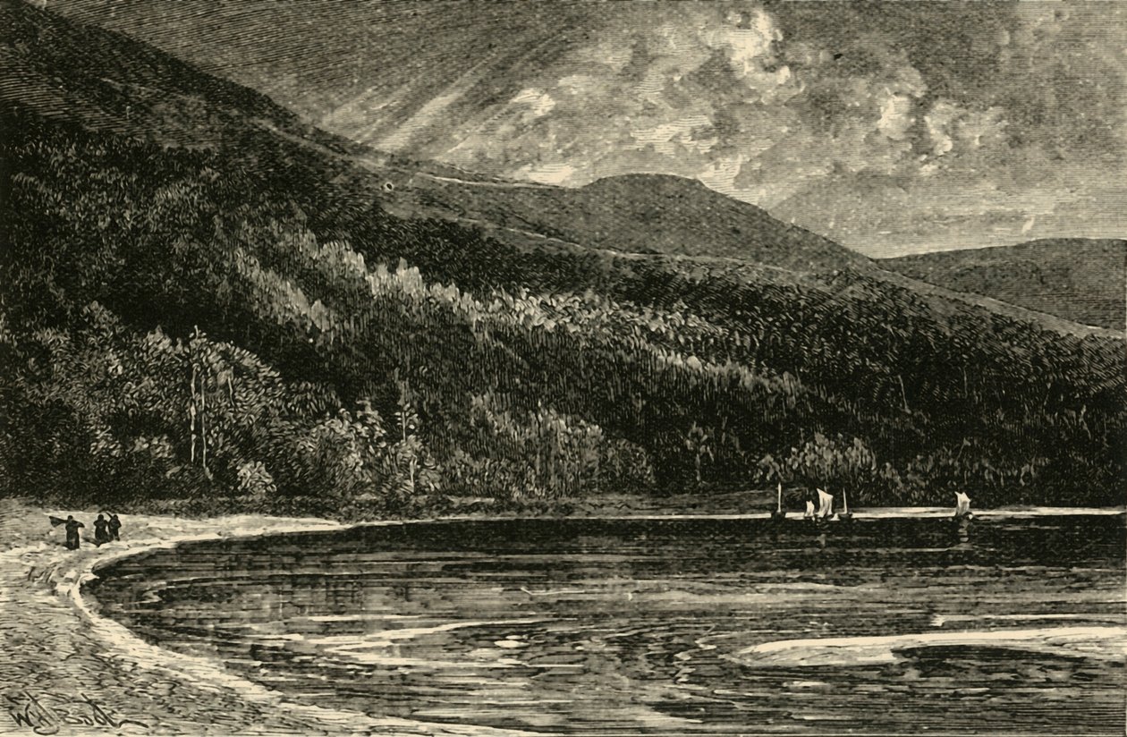 Lough Tay, 1898. tekijältä Unbekannt