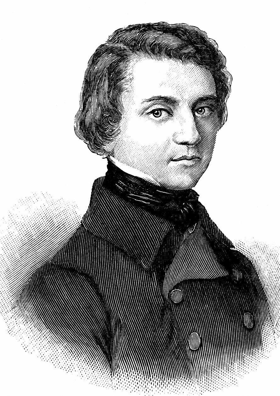 Louis Blanc, ranskalainen historioitsija ja sosialistipoliitikko, 1800-luku tekijältä Unbekannt