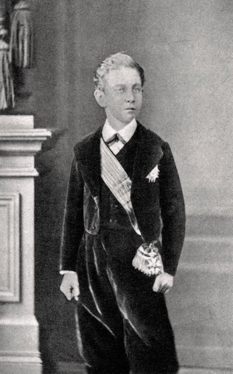 Louis Napoleon, keisarillinen prinssi, 1865-1868 tekijältä Unbekannt