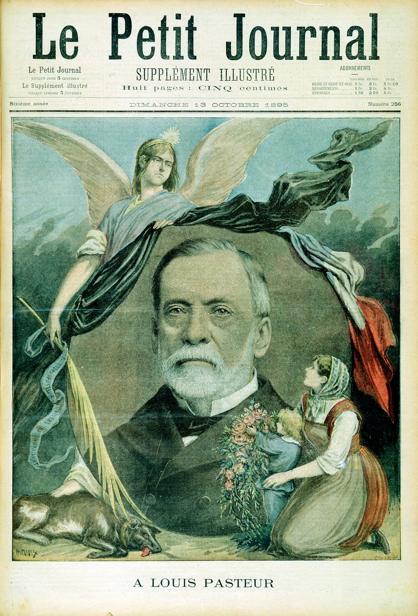 Louis Pasteur, ranskalainen kemisti, 1895 tekijältä Unbekannt