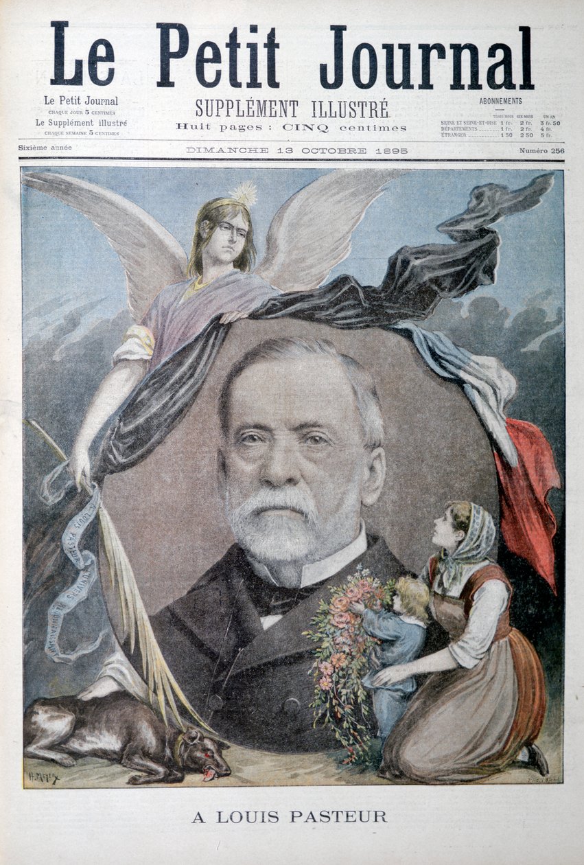 Louis Pasteur, ranskalainen kemisti, 1895 tekijältä Unbekannt