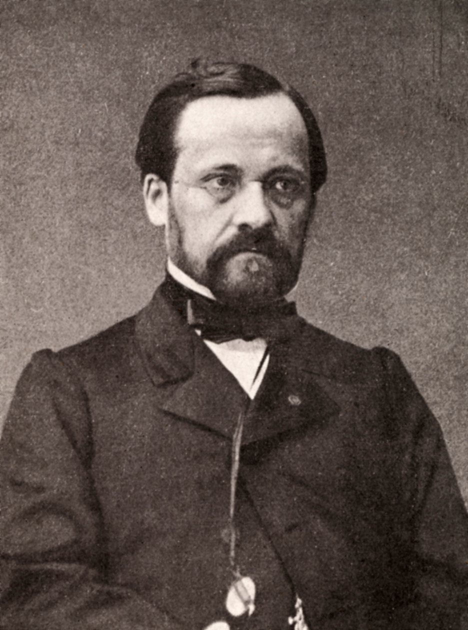 Louis Pasteur, ranskalainen mikrobiologi ja kemisti, 1800-luku tekijältä Unbekannt