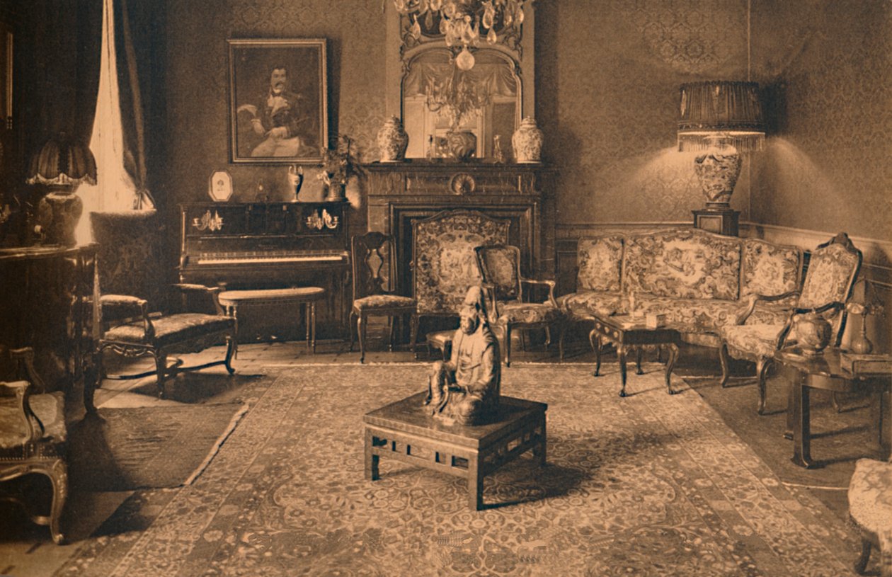 Louis XIV -huone Kuuban suurlähetystössä Brysselissä, Belgiassa, 1927. tekijältä Unbekannt