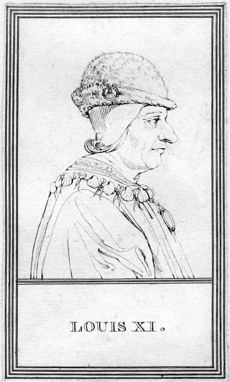 Ludvig XI, Ranskan kuningas tekijältä Unbekannt