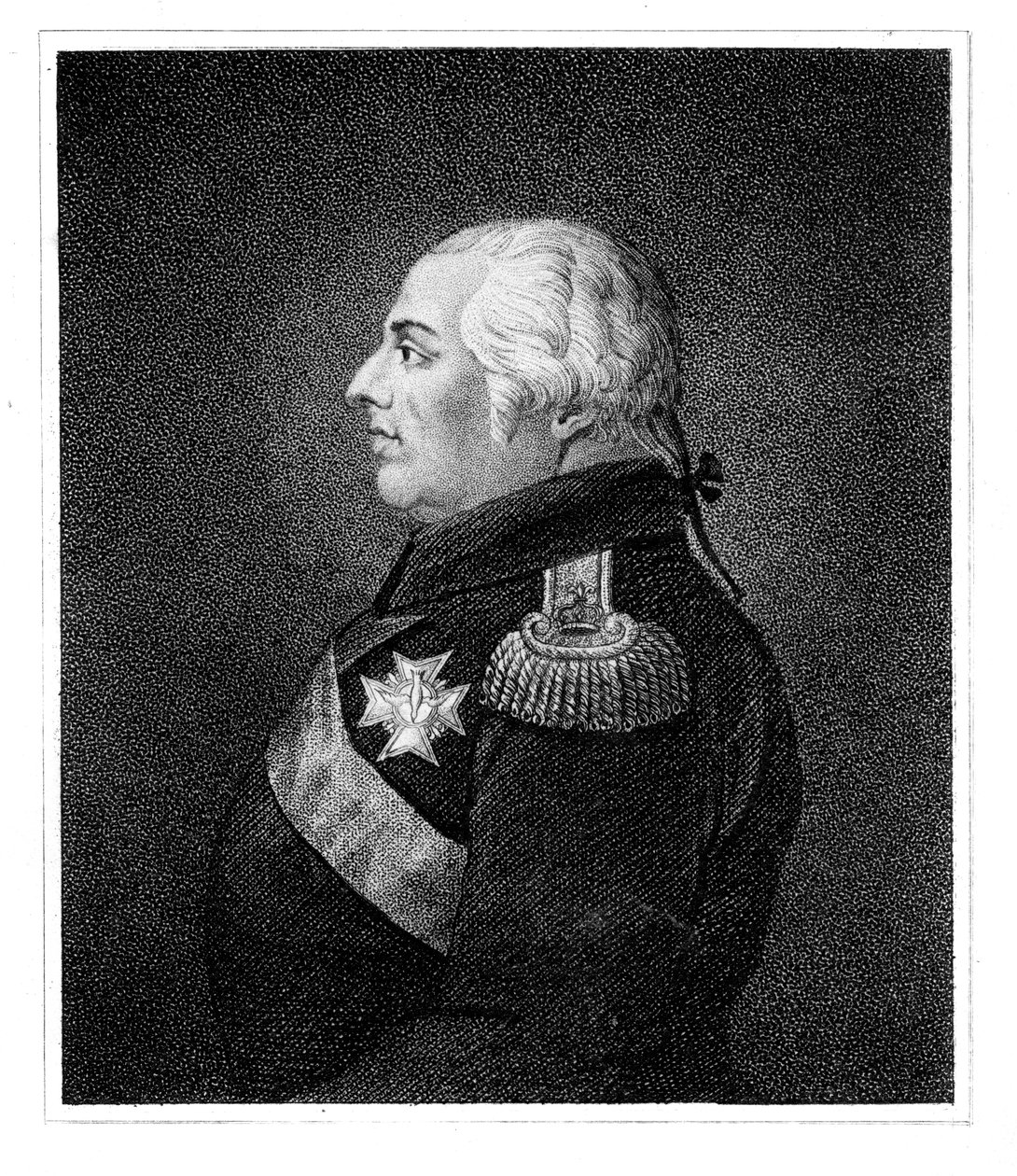 Ludvig XVIII, Ranskan kuningas tekijältä Unbekannt