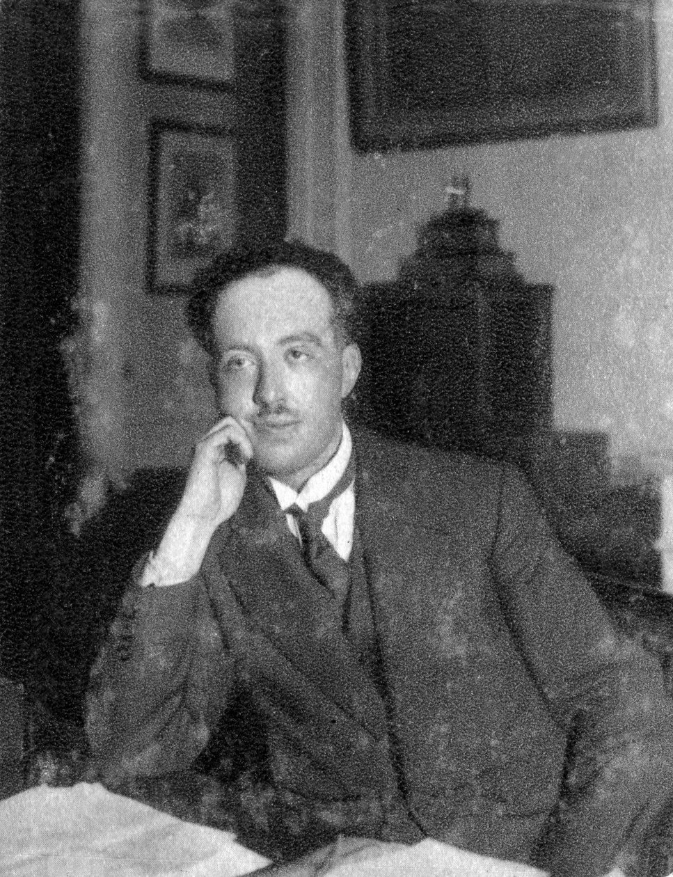 Louis de Broglie, ranskalainen fyysikko, 1933 tekijältä Unbekannt